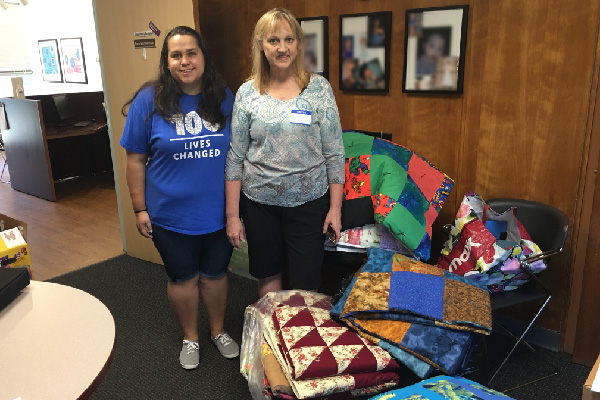 Quilting Friends Donation Helps Keep Kids Warm