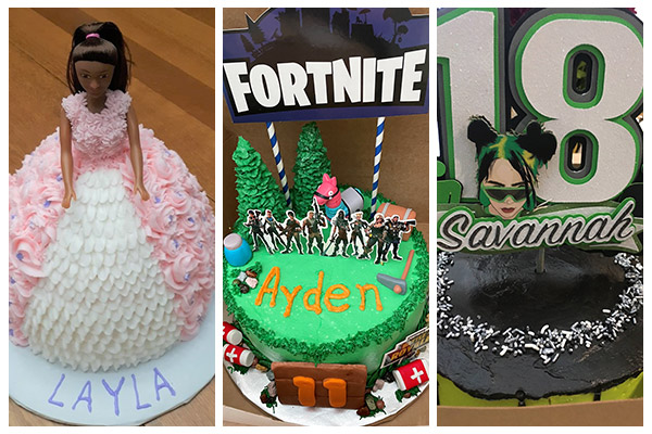 Custom-made cakes for children